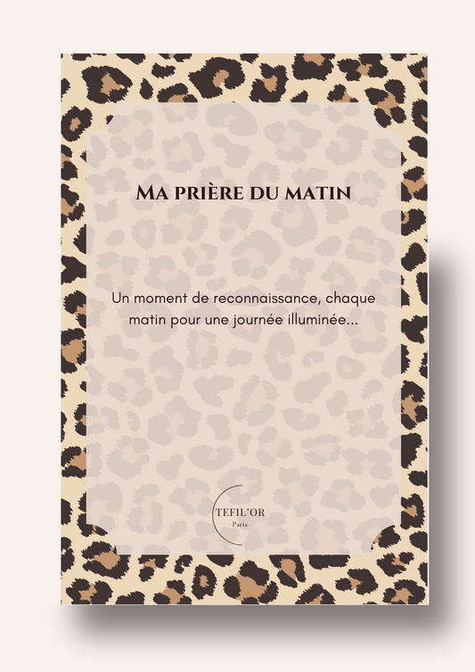 Ma prière du matin